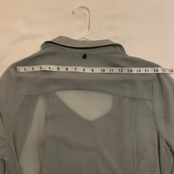 Fall Wedding? Soft Surroundings Long Sleeve Embroidered Sheer Maxi and Slip - Picture 6 of 13